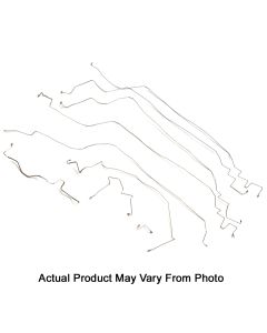 Corvette Brake Line Kit, Stainless Steel, 1990-1998
