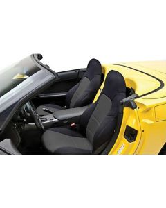 Corvette Coverking CR-Grade Neoprene Seat Covers, Sport Seat With Seat-Mounted Upward-Facing Power Controls, 1984-1988