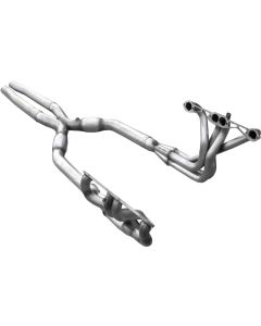 Corvette American Racing Headers 1-3/4 inch x 3 inch Full Length Headers With 3 inch X-Pipe & Cats, Off Road Use Only, 1984-1996