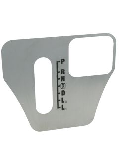 1965-1967 Corvette Shifter Indicator Plate 4-Speed Overdrive Automatic Transmission	