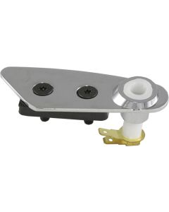 1978 Corvette T-Top Roof Lock Plate With Switch Right Chrome	