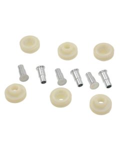 1956-1967 Corvette Door Window Regulator Roller And Rivet Repair Kit	