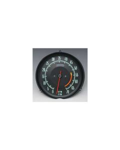 1968 Corvette Tachometer 5500 RPM Red Line	