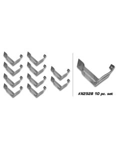 1963-1965 Corvette Rocker Panel Molding Support Bracket Set	