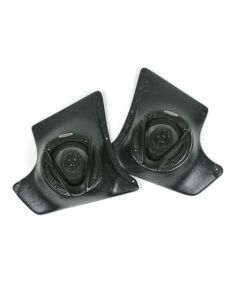 1963-1967 Corvette Vintage Car Audio Custom Kick Panels KHE With High Performance Speakers	