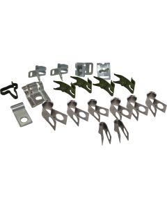 1963-1965 Corvette Brake And Fuel Line Clip Kit	