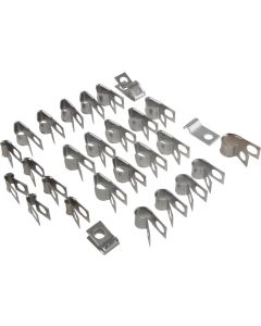 1974-1982 Corvette Brake And Fuel Line Clip Kit	