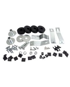 1965-1967 Corvette Side Exhaust Covers And Mufflers Mounting Kit	