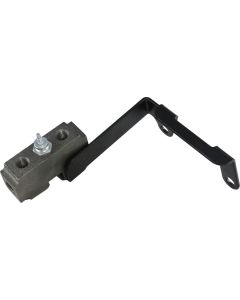 1967-1968 Corvette Brake Proportioning Valve With Bracket Black	