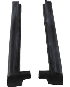 1978-1982 Corvette Side Window Rear Vertical Weatherstrip Left And Right Coupe Latex