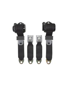 Corvette Seat Belt Set, Single Retractor, Coupe, 1978-1982