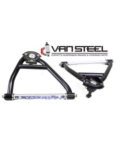 1963-1982 Corvette Van Steel Upper Control Arms Heavy-Duty With Ball Joints	
