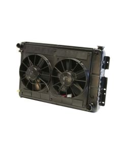 DeWitts Aluminum Radiator / Fan Module Assembly, Small Block / Big Block, For Cars With Automatic Transmission| 4139025A Corvette 1966-1967