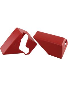 Roof Storage Mount Covers, Flame Red, 1990-1992