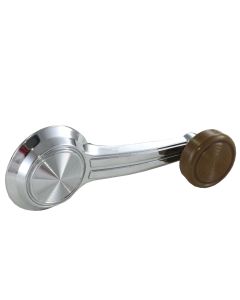 1967 Corvette Door Window Handle Crank With Saddle Knob	