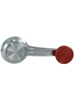 1967 Corvette Door Window Handle Crank With Red Knob	
