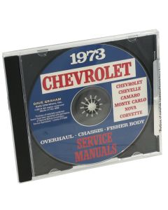 1973 Corvette Service Manual On CD	