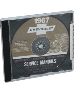 1967 Corvette Service Manual On CD	