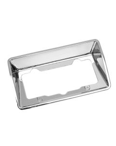 1968-1973 Corvette Rear License Plate Housing Bezel Driver Quality	
