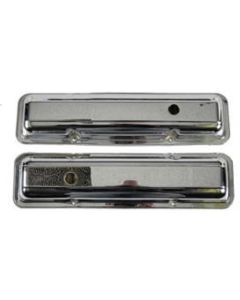 1968 Corvette Valve Covers Small Block Chrome