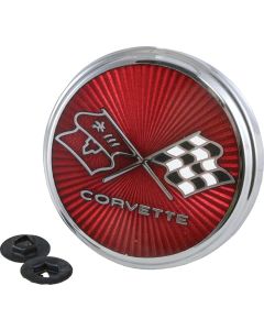 Emblem, Front, Sunburst, 1975-1976