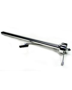 1958-1962 Corvette Steering Column Polished Aluminum Non-Tilt	