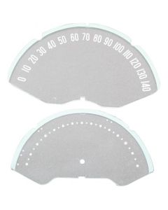 1953-1957 Corvette Speedometer Lens Set	