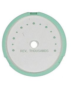 Trim Parts, Inner Tachometer Lens With Dots| 5107 Corvette 1955-1958