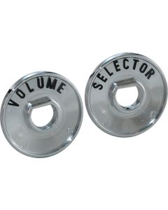 1956-1957 Corvette Radio Indicator Bezels	
