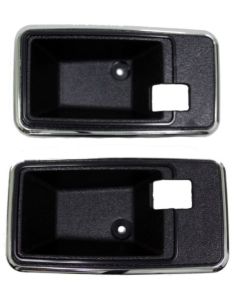 Corvette Door Handle Bezels, Inside, Painted Interior Colors, 1978-1982