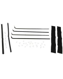 StaplesCorvette Front Window Run and Window Felt Set, 1956-1962