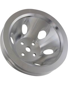 Chevy Small Block Aluminum Water Pump Pulley, Small Water Pump, 2 Groove