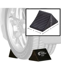 Chock, Pair Solid Rubber