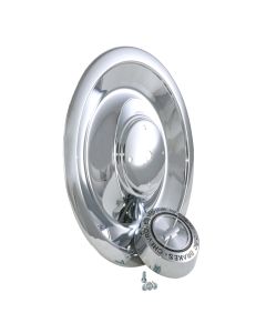 1967-1982 Corvette Rally Wheel Center Cap Flat Disc Style	