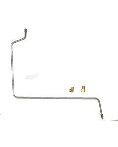  Corvette Fuel Pump Lines To Fuel Injector Two Lines One Fittings 1962	