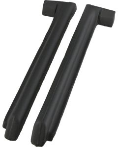 Corvette Side Window Rear Vertical Weatherstrip, Left & Right, Coupe, Good Quality, 1978-1982