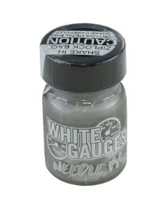 White-Gauges(r) Silver Needle Paint For Instrument Cluster Gauges