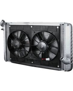 Dewitt Direct Fit Aluminum Radiator w/Dual Spal Fans SP460,