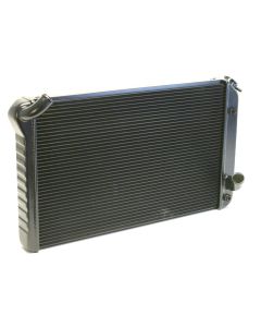 1973-1976 Corvette Dewitt Direct Fit Aluminum Radiator With Black IceCoating Automatic	