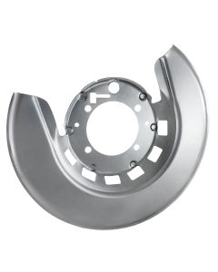 1969-1975 Corvette Dust Shield Rear Left Silver Show Quality	