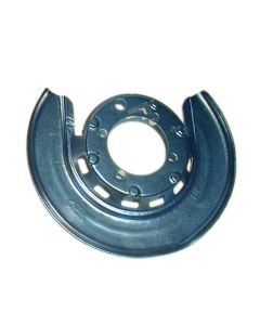 1969-1975 Corvette Dust Shield Rear Right Silver Show Quality	