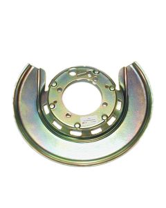 Corvette Dust Shield, Rear, Left, Gold, Show Quality, 76-82