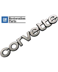 Corvette Rear Bumper Emblem, 1980-1982