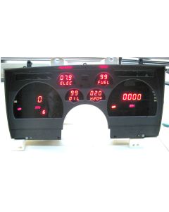 Corvette - LED Digital Replacement Gauge Cluster, 1968-1977