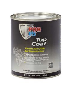 Corvette - POR-15 Top Coat Paint, Quart, Assorted Colors