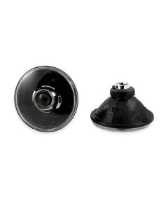 7" Round Projector Headlight, Black