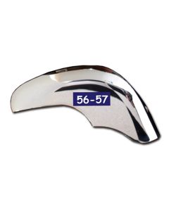 1956-1957 Corvette Licenese Bumperettes Front	