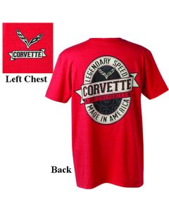 Corvette Legendary Speed, Made in America Shirt