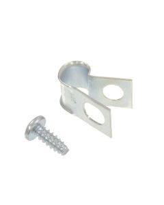 1957-1962 Corvette Gas Tank Vent Hose Clip And Screw	
