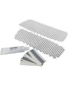 1973-1979 Corvette Fender Vent Diamond Grille Bright	